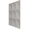 Ekena Millwork 19 5/8in. W x 19 5/8in. H Benson EnduraWall Decorative 3D Wall Panel Covers 2.67 Sq. Ft. WP20X20BEGBW - alternate 3